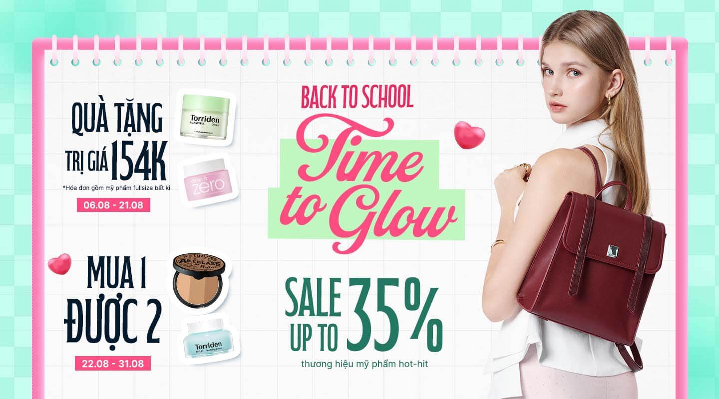 BACK TO SCHOOL - TIME TO GLOW