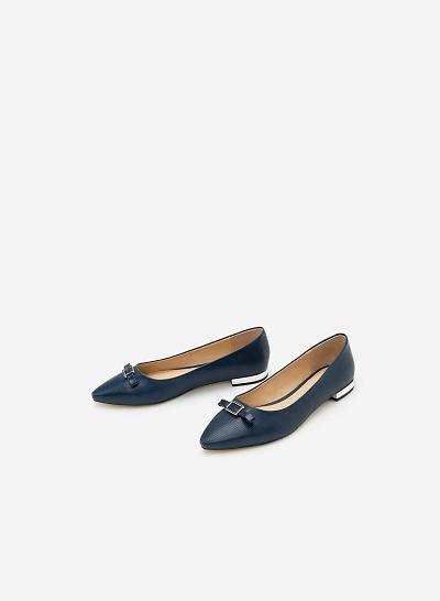 Giày Búp Bê GBB 0397 - Màu Xanh Navy