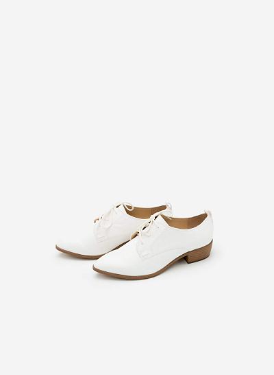 Giày Lười MOI 0089 - Màu Trắng