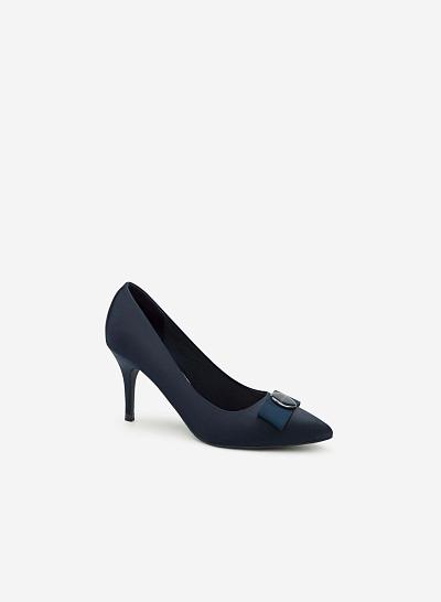 Giày Cao Gót BMN 0243 - Màu Xanh Navy