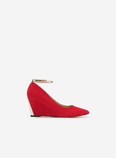 Giày cao gót BMN 0244 - Màu Đỏ