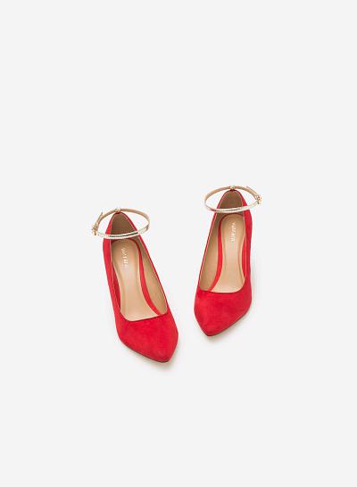 Giày cao gót BMN 0244 - Màu Đỏ - VASCARA