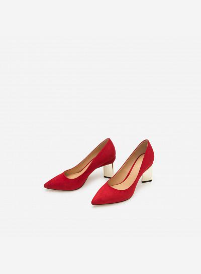 Giày cao gót BMN 0240 - Màu Đỏ - VASCARA