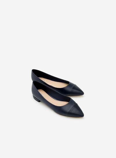 Giày Búp Bê GBB 0399 - Màu Xanh Navy