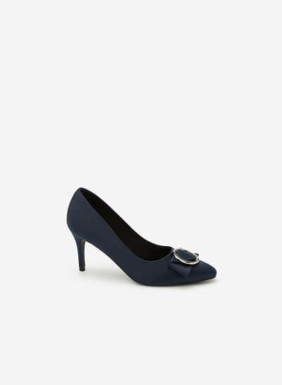 Giày Cao Gót BMN 0269 - Màu Xanh Navy
