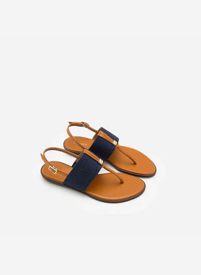 Giày Sandal Đế Bệt SDK 0269 - Màu Nâu