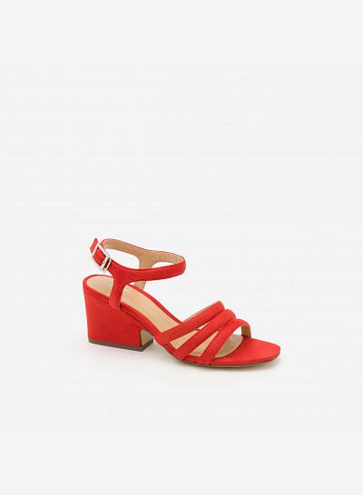 Giày Cao Gót SDN 0599 - Màu Đỏ