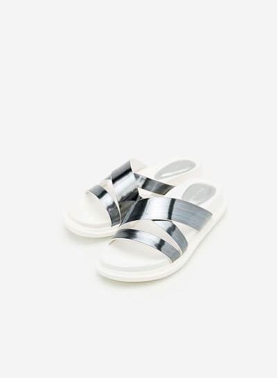 Dép Đế Bằng DXP 0119 - Màu Xanh Da Trời