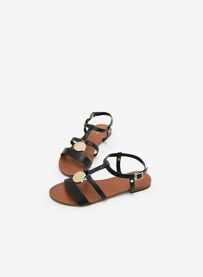 Giày Sandal Đế Bệt SDK 0273 - Màu Đen