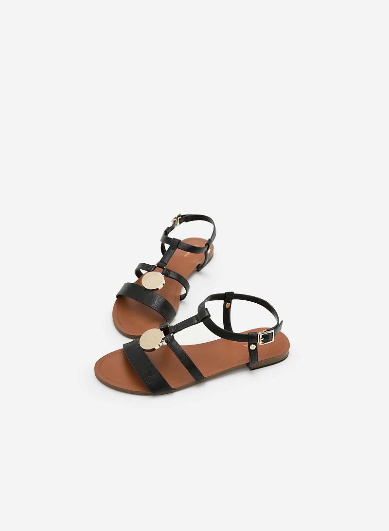 Giày Sandal Đế Bệt SDK 0273 - Màu Đen - VASCARA