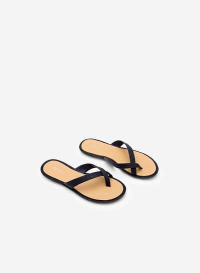 Dép Đế Bệt DXP 0116 - Màu Xanh Navy