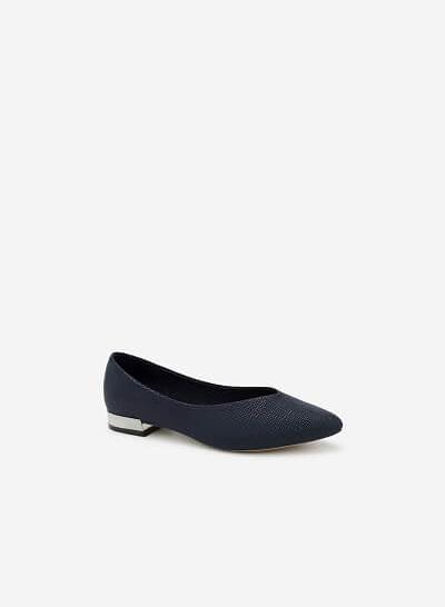 Giày Búp Bê GBB 0396 - Màu Xanh Navy