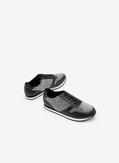 Giày Sneaker SNK 0001 - Màu Bạc