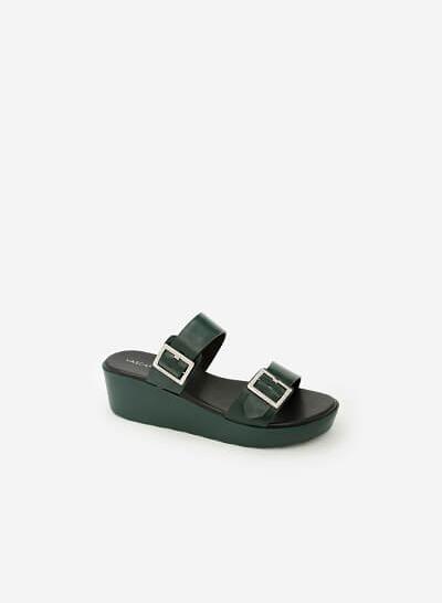 Guốc Đế Xuồng GXG 0049 - Màu Xanh Lá