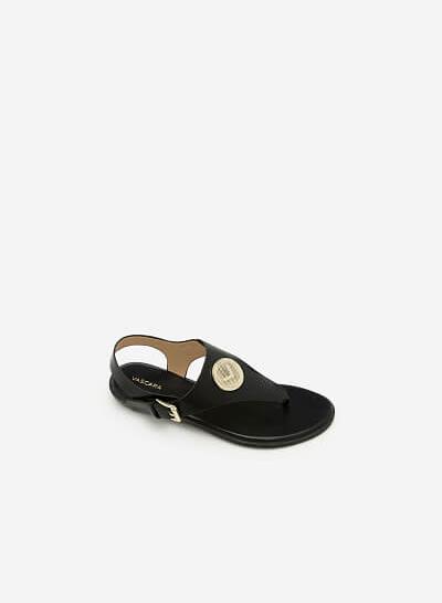 Giày Sandal Đế Bệt SDK 0275 - Màu Đen