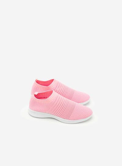 Giày Sneaker SNK 0010 - Màu Hồng
