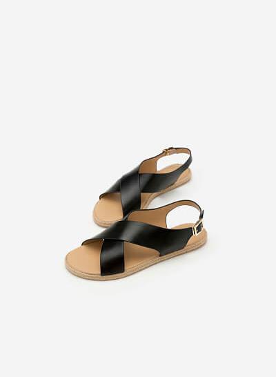 Giày Sandal Đế Bệt SDK 0279 - Màu Đen