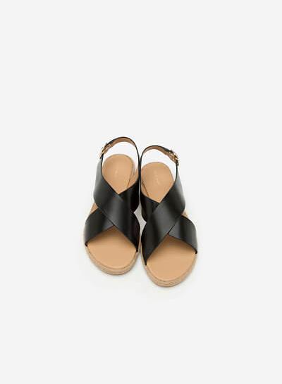 Giày Sandal Đế Bệt SDK 0279 - Màu Đen - VASCARA