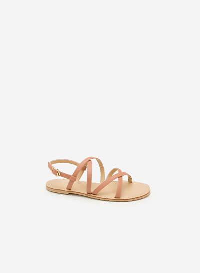 Giày Sandal Đế Bệt SDK 0281 - Màu Hồng