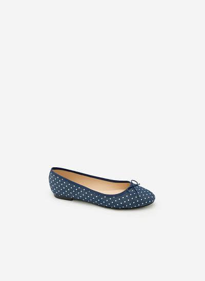 Giày Búp Bê GBB 0401 - Màu Xanh Navy