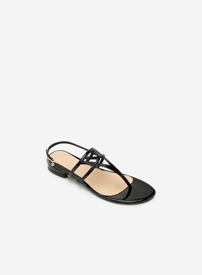 Giày Sandal Đế Bệt SDK 0264 - Màu Đen