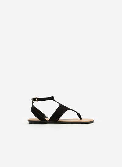 Giày Sandal Đế Bệt SDK 0265 - Màu Đen