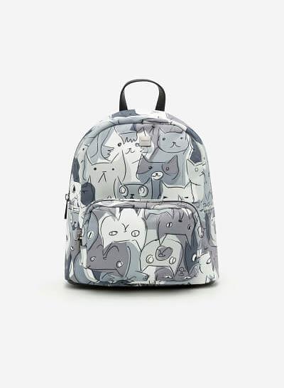Balo Mini BAC 0084 - Màu Xám