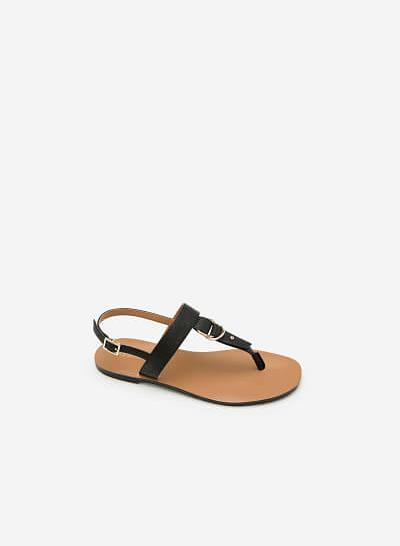 Giày Sandal Đế Bệt SDK 0276 - Màu Đen