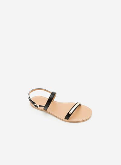 Giày Sandal Đế Bệt SDK 0267 - Màu Đen