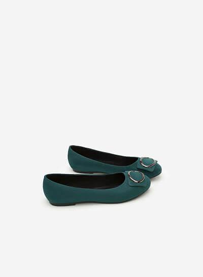 Giày Búp Bê GBB 0400 - Màu Xanh Cổ Vịt