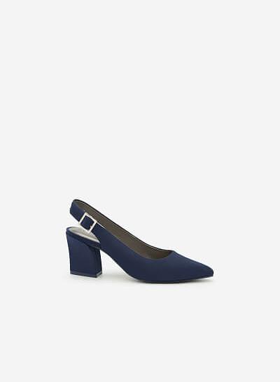 Giày Cao Gót BMN 0273 - Màu Xanh Navy