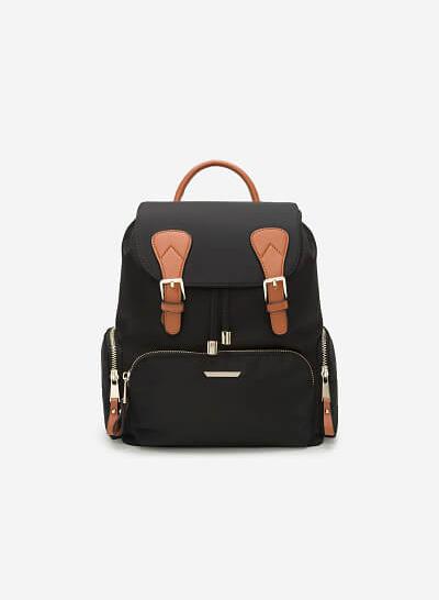 Balo Vải Dù - BAC 0095 - Màu Đen