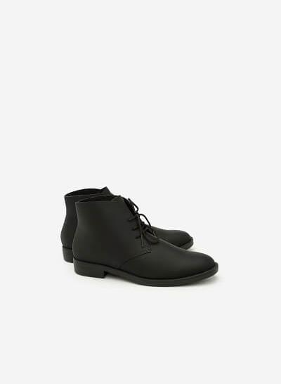 Giày Boots Cổ Điển - BOT 0875 - Màu Đen