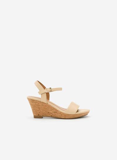 Giày Cao Gót Đế Xuồng - SDX 0406 - Màu Be