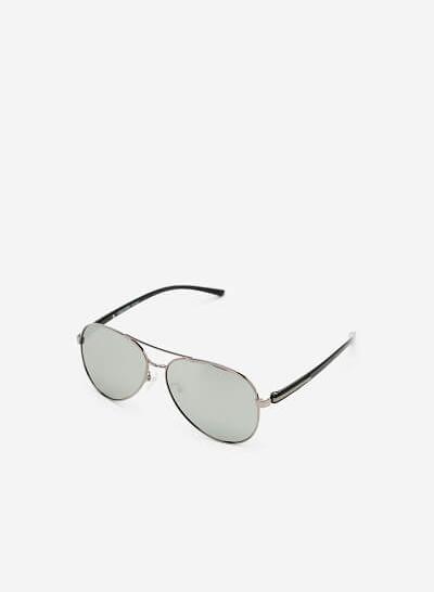 Kính mát dáng aviator thanh lịch - AVI 0005 - Màu bạc - VASCARA