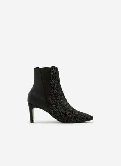 Giày Boots Mũi Nhọn - BOT 0891 - Màu Xám