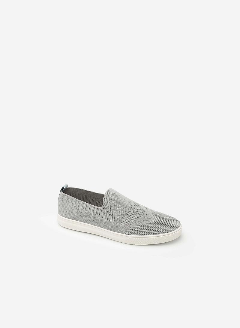 Giày Sneaker Vải Lưới -  Màu Xám - SNK 0011 - VASCARA