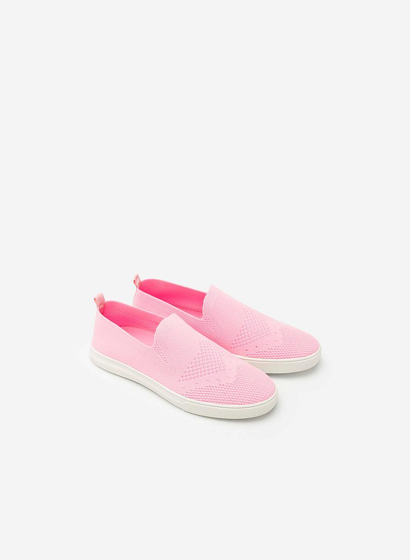 Giày sneaker vải lưới -  màu hồng - SNK 0011 - vascara.com