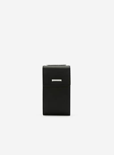 Túi Hộp Phone Pouch - WAL 0177 - Màu Đen