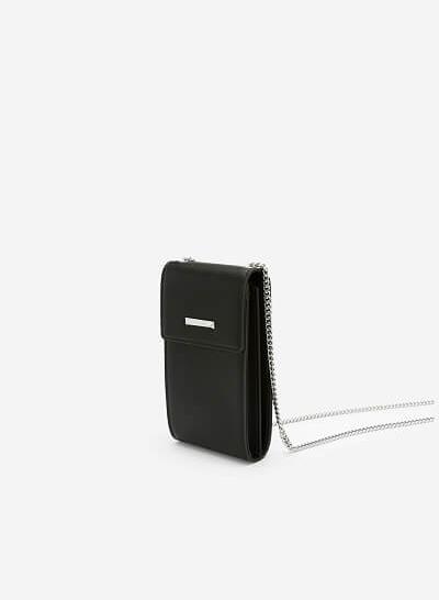 Túi Hộp Phone Pouch - WAL 0177 - Màu Đen - VASCARA