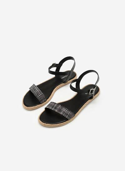 Giày Sandal Quai Ngang SDK 0291 - Màu Đen