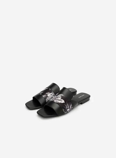Hài Họa Tiết Nhiệt Đới - DXP 0137 - Màu Đen