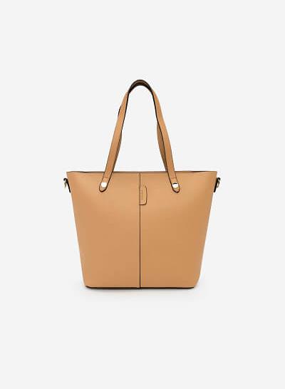 Túi Tote 4 Quai - TOT 0047 - Màu Be