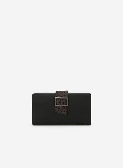 Ví Cầm Tay Phối Belt - WAL 0175 - Màu Đen
