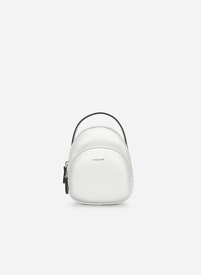 Balo Mini Phủ Metallic - BAC 0108 - Màu Bạc