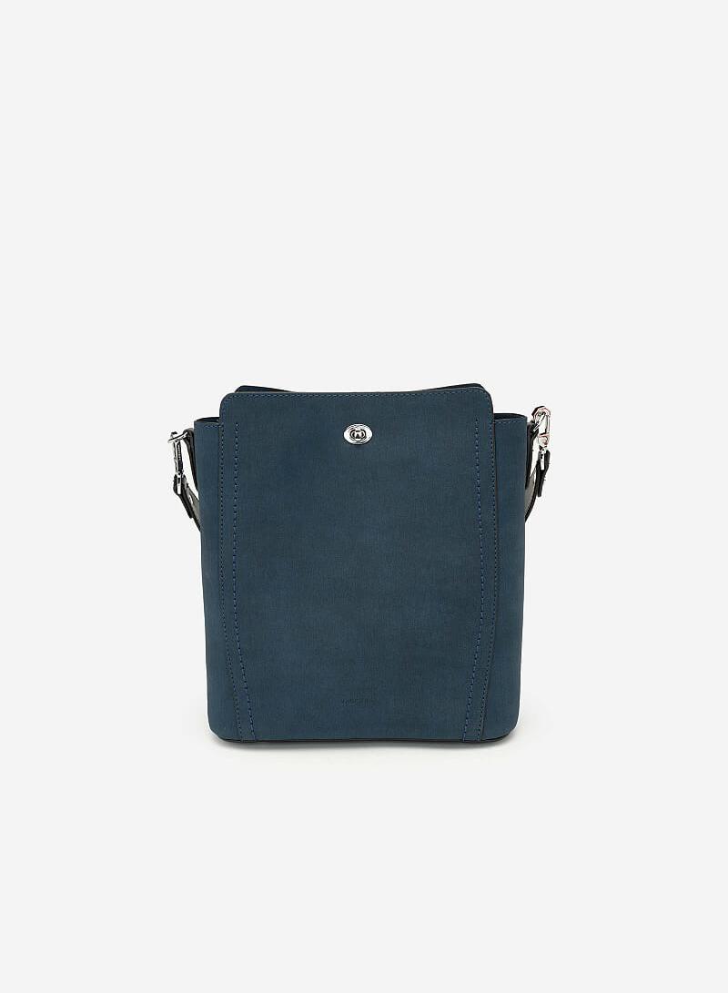 Túi tote thanh lịch da nhân tạo - TOT 0056 - Màu xanh navy - VASCARA