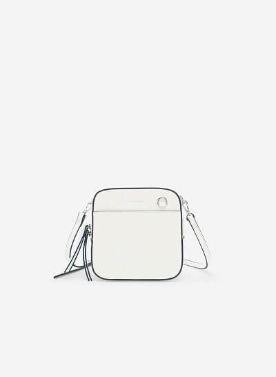 Túi Đeo Chéo Đa Năng Phone Pouch - SHO 0138 - Màu Trắng