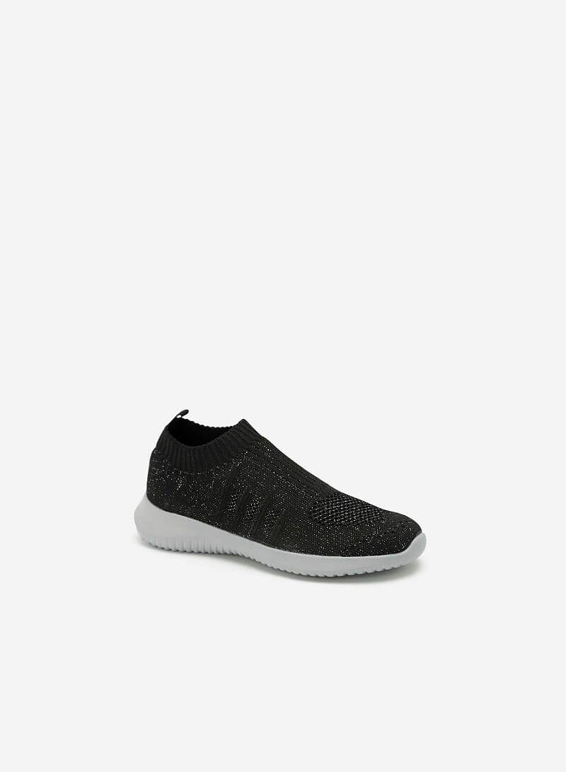 Giày Sneaker Vải Dệt LiteKnit - SNK 0030 - Màu Đen - VASCARA