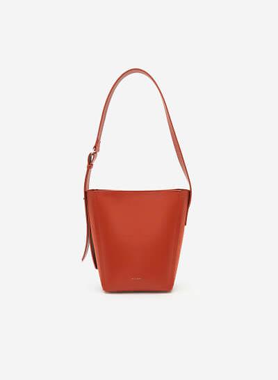 Túi Tote Đơn Sắc - TOT 0063 - Màu Cam Đậm