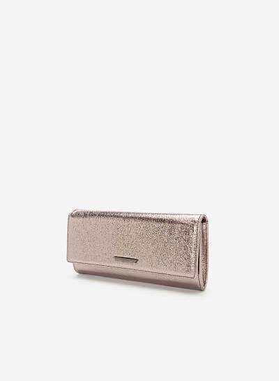 Ví dự tiệc nắp gập metallic - CLU 0083 - VASCARA